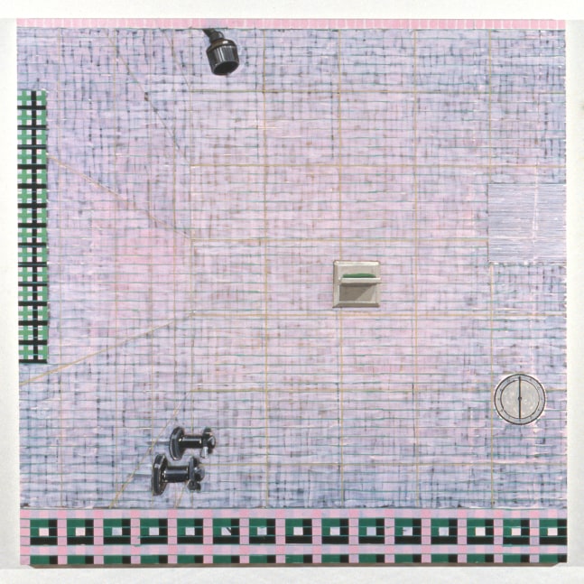 Jennifer Bartlett Six A.M., 1991-92 oil on canvas 84 x 84 in. (213.4 x 213.4 cm)