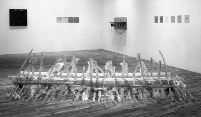 Installation view, Drawings and Other Works, Paula Cooper Gallery, 155 Wooster Street New York, December 15, 1973 - January 9 1974. Photo: Robert E. Mates and Paul Katz