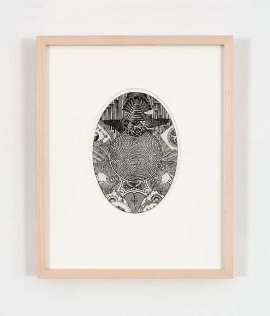 Bruce Conner UNTITLED, JANUARY 5, 1987, 1987 graphite photocopy collage on archival paper image: 6 1/2 x 4 1/2 in. (16.5 x 11.4 cm) frame: 13 x 10 1/2 in. (33 x 26.7 cm)