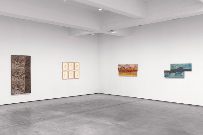 Installation view, Michael Hurson, The Passing of Time: Michael Hurson at Work, 1971-2001, Curated By Dan Nadel, November 30 – December 22, 2017