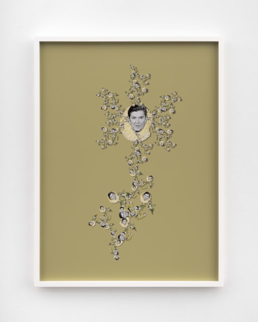Walid Raad/The Atlas Group Better be watching the clouds (again)_Reagan, attributed 1993/printed 2021 pigmented inkjet print
