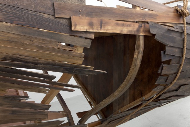 Installation view, Liz Glynn, On the Possibility of Salvage, January 11 – March 1, 2014