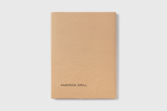 Carl Andre America Drill Back Cover