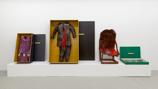 Installation view, Liz Glynn, On the Possibility of Salvage, January 11 – March 1, 2014