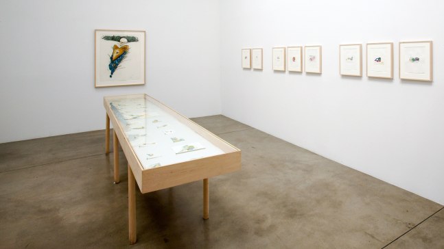 Installation view, Images à la Carte, Paula Cooper Gallery, 534 W 21st Street, New York. April 24 - July 2, 2004. Courtesy Paula Cooper Gallery, New York. Photo: Tom Powel.