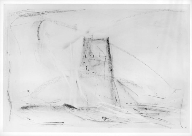 Robert Wilson Parsifal, 1985 graphite, colored crayon on paper 30 1/4 x 44 1/8 inches (76.8 x 112.1 cm) framed