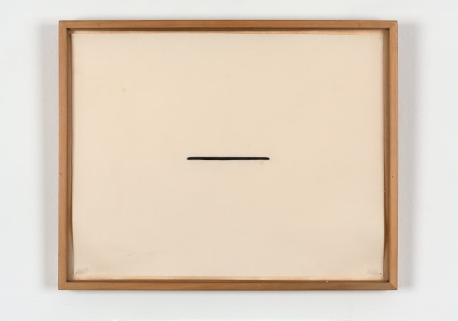 Robert Grosvenor untitled, circa 1970-72 painted metal on paper 14 1/8 x 18 3/8 in. (35.9 x 46.7 cm) framed: 15 7/8 x 20 in. (40.3 x 50.8 cm)