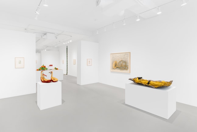 Installation view, Claes Oldenburg & Coosje van Bruggen, December 5, 2020 – January 9, 2021