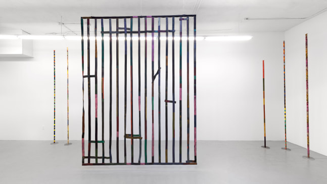 Installation view, Alan Shields, September 14 – October 5, 2013