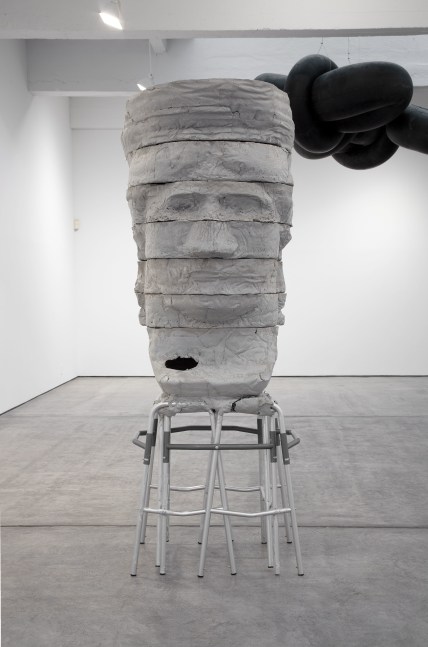 Installation view, Liz Glynn, Justin Matherly, Amy O’Neill, Nadine Robinson, Michael Sailstorfer, Sculpture, January 28 – March 12, 2011