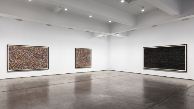 Installation view, Sol LeWitt, Large Gouaches, November 3 – December 15, 2018
