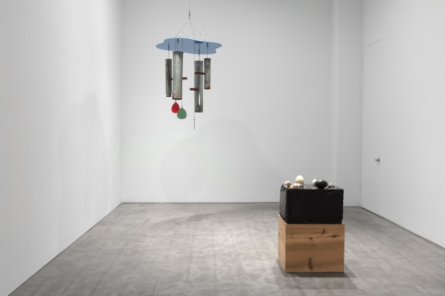 Installation view, Sam Durant, Liz Glynn, Walid Raad, Kelley Walker, Meg Webster, Non-Vicious Circle, July 8 – August 16, 2019