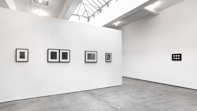 Installation view, Bruce Conner, May 7 – June 21, 2013