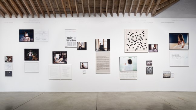 Installation view, Take Care of Yourself, Paula Cooper Gallery, 534 W 21st Street, New York. April 9 - June 6, 2009. © 2009 Sophie Calle / Artists Rights Society (ARS), New York / ADAGP, Paris. Courtesy of Sophie Calle and Paula Cooper Gallery, New York.