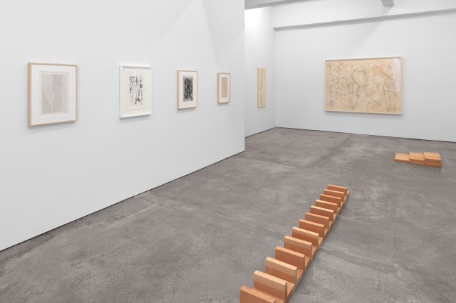 Installation view,&amp;nbsp;Carl Andre, Beatrice Caracciolo, Jan Schoonhoven, Robert Wilson,&amp;nbsp;September 12 &amp;ndash; October 17, 2020