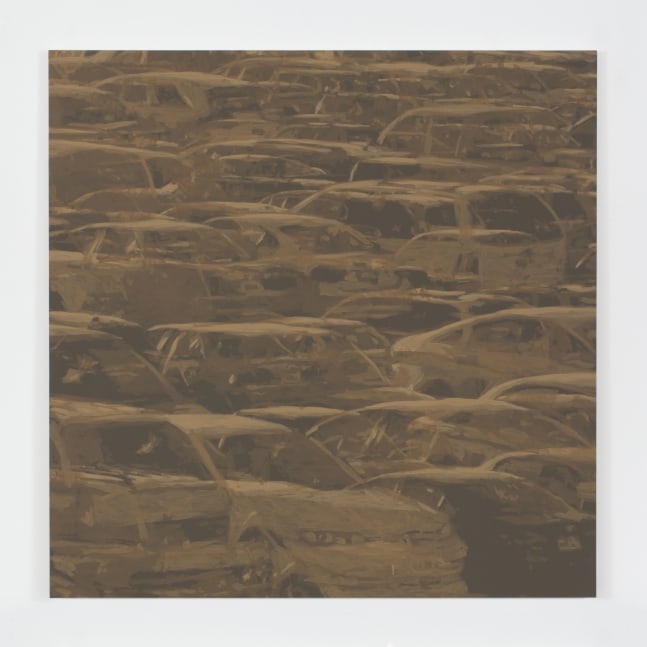 Wayne Gonzales Untitled, 2013 acrylic on canvas 72 x 72 in. (182.9 x 182.9 cm)