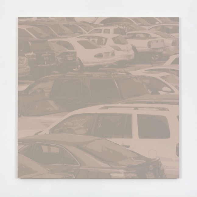 Wayne Gonzales Untitled, 2012 acrylic on canvas 66 x 66 in. (167.6 x 167.6 cm)