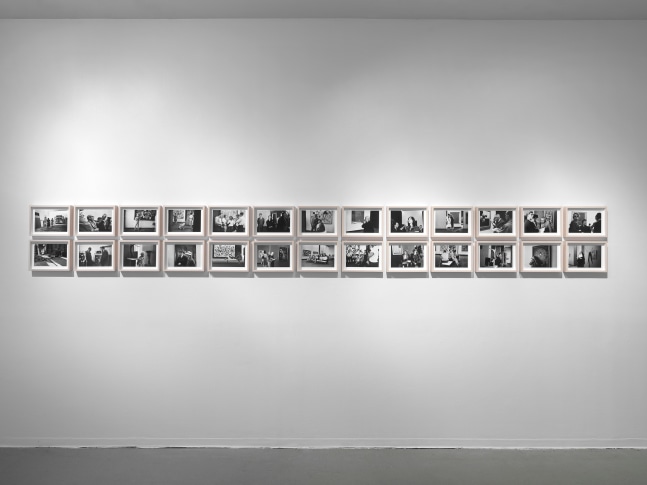 Hans Haacke "Photographic Notes, Documenta 2" 1959 26 black and white photographs each: 6 5/8 x 9 7/8 in.