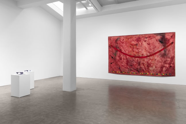 Installation view, Stitched, January 14 – February 19, 2022 9