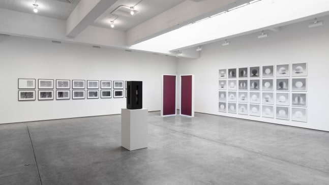 Installation view, Sol LeWitt and Liz Deschenes, September 8 – October 8, 2016