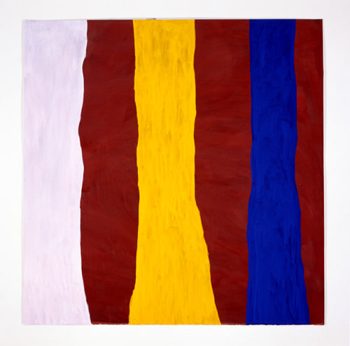 Sol LeWitt "Irregulat Forms" 1997 Gouache on paper 60 3/4 x 60 3/4 in.