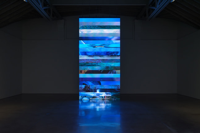 Installation view, Christian Marclay: Subtitled, Paula Cooper Gallery, New York, September 12 – October 19, 2024. Courtesy Paula Cooper Gallery, New York. Photo: Steven Probert