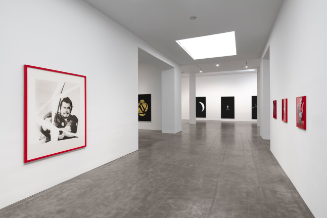 Installation view, Sarah Charlesworth, February 23 – March 23, 2019