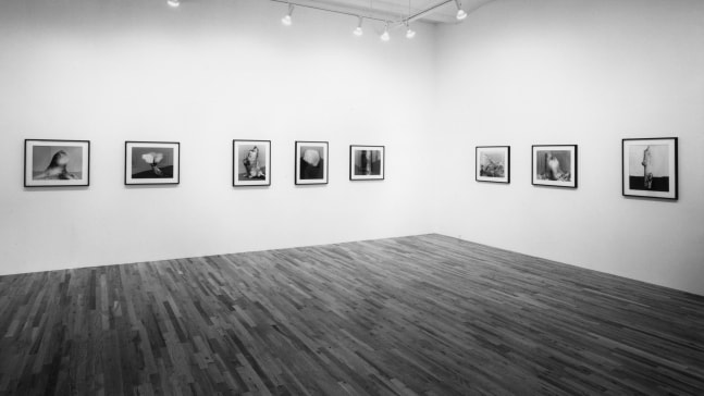 Installation view, Peter Campus, Paula Cooper Gallery, 155 Wooster Street, New York, October 3 - November 2, 1991. Photo: Geoffrey Clements.