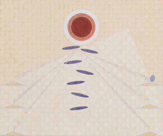 Leonard Contino Water Fall, 1999 acrylic on canvas 30 x 36 in. (76.2 x 91.4 cm)
