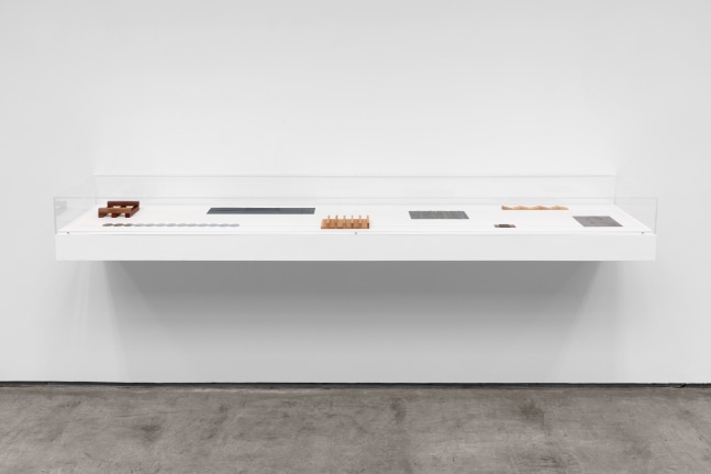 Installation view, Carl Andre, Paula Cooper Gallery, 521 W 21st Street