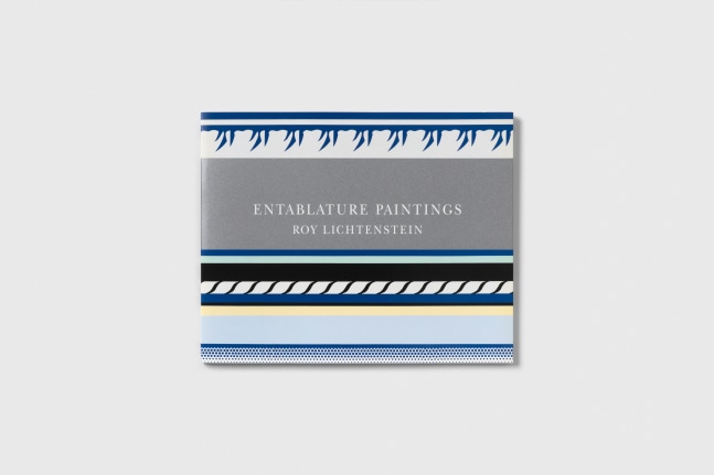 Roy Lichtenstein Entablature Paintings Cover