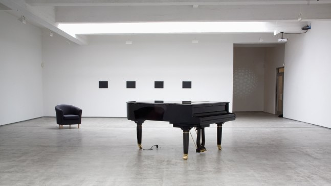 Installation view, Céleste Boursier-Mougenot, Paula Cooper Gallery, New York. March 19 - April 25, 2009. © Céleste Boursier-Mougenot / ADAGP, Paris. Courtesy Paula Cooper Gallery, New York.