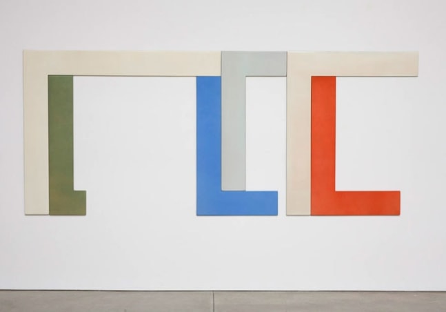 David Novrus "Untitled" 1969 Lacquer on fiberglass 72 x 156 in.