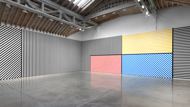 Installation view, Sol LeWitt, September 8 – October 22, 2016