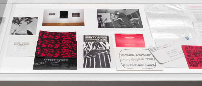 Installation view, Two Moon July: Film and Video from The Kitchen’s Archive, January 15 – February 12, 2014