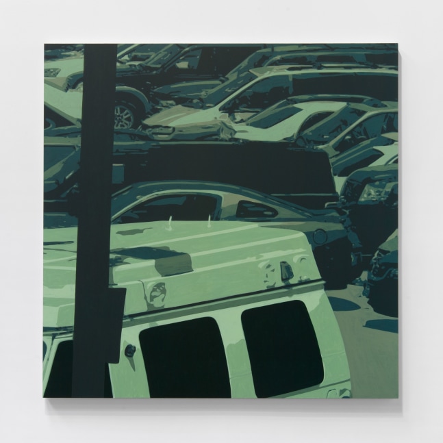 Wayne Gonzales Untitled, 2013 acrylic on canvas 72 x 72 in. (182.9 x 182.9 cm)