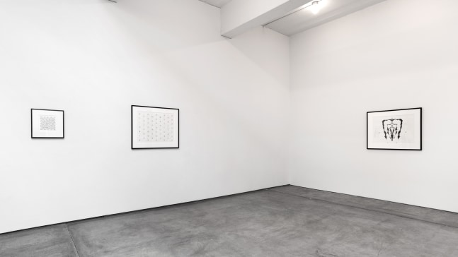 Installation view, Bruce Conner, May 7 – June 21, 2013