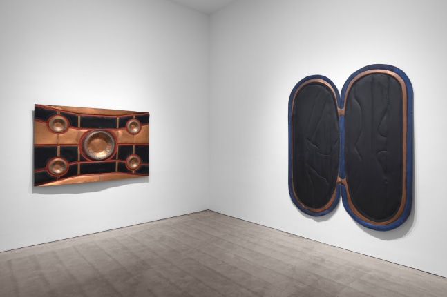 Installation view, David Novros, May 11 – June 28, 2019