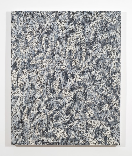 Julian Lethbridge "Untitled" 2008 Oil and oil stick on linen 48 x 39 in.