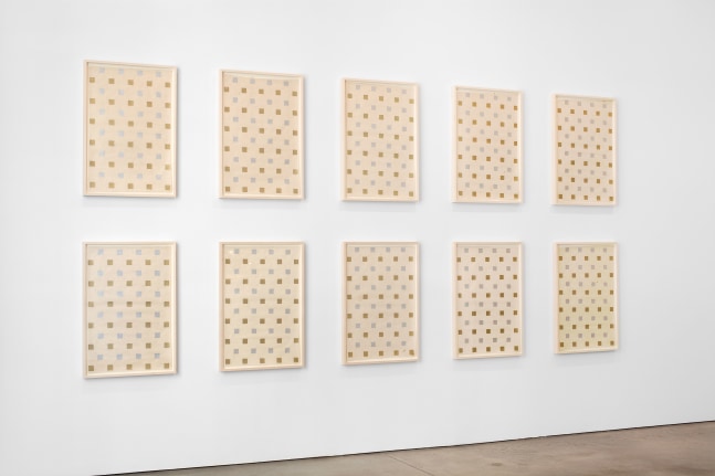 Installation view, Sherrie Levine, A Dazzle of Zebra, April 25 – June 8, 2012