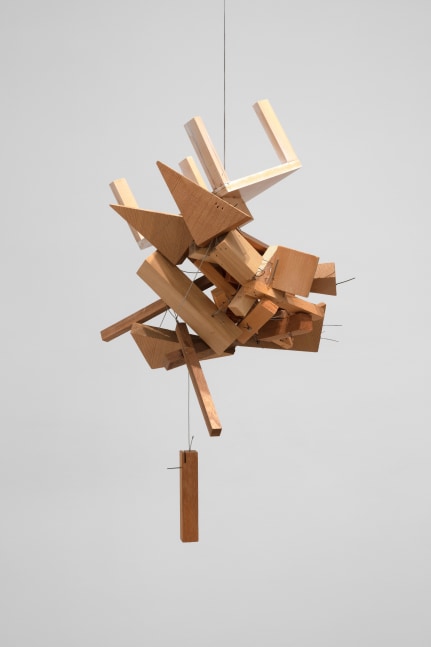 Joel Shapiro untitled, 2004 wood and wire 26 x 15 x 12 in. (66 x 38.1 x 30.5 cm)