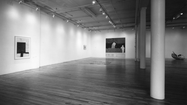 Installation view, Group Show, Paula Cooper Gallery, 155 Wooster Street, New York, June - July, 1983. Photo: Eeva Inkeri.