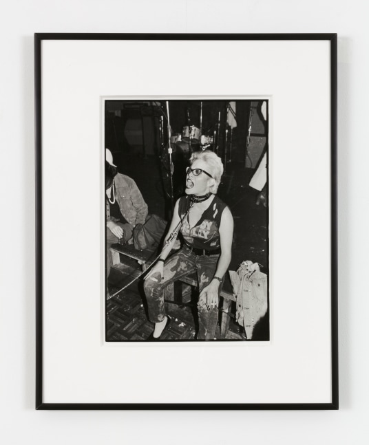 Bruce Conner 27 PUNK PHOTOS:02, CHERI THE PENGUIN, 1978 gelatin silver print image: 13 1/8 x 8 15/16 in. (33.3 x 22.7 cm) mat: 20 x 16  in. (50.8 x 40.6 cm) frame: 20 x 16  in. (50.8 x 40.6 cm) Trial Proof Edition of 3, 2 APs + 1 Trial Proof