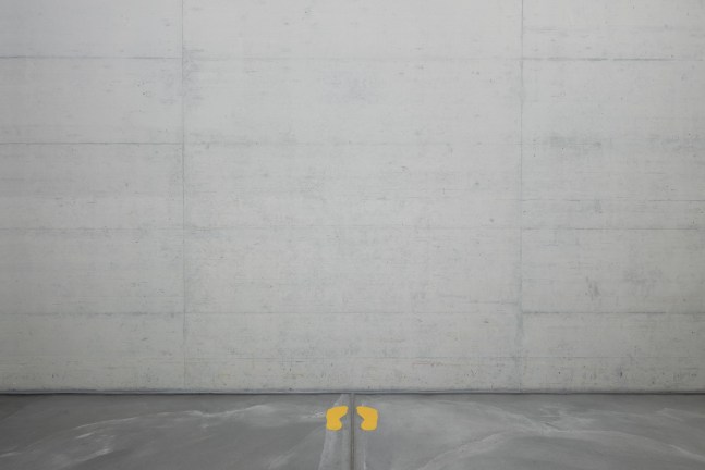 Carey Young Prison Corridor, Lenzburg, Switzerland, 2023 digital C-type color photograph frame: 36 5/8 x 50 3/4 x 1 3/4 in. (93 x 128.9 x 4.4 cm)