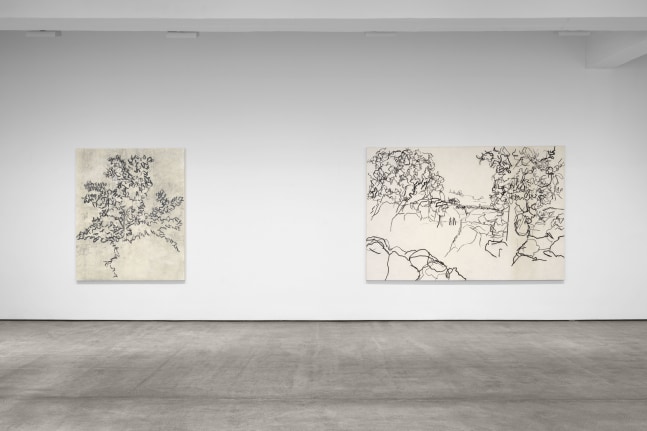 Installation view, Beatrice Caracciolo: The Parable of the Blind, Paula Cooper Gallery, New York, February 17 – March 23, 2024. © Beatrice Caracciolo. Courtesy Paula Cooper Gallery, New York. Photo: Steven Probert