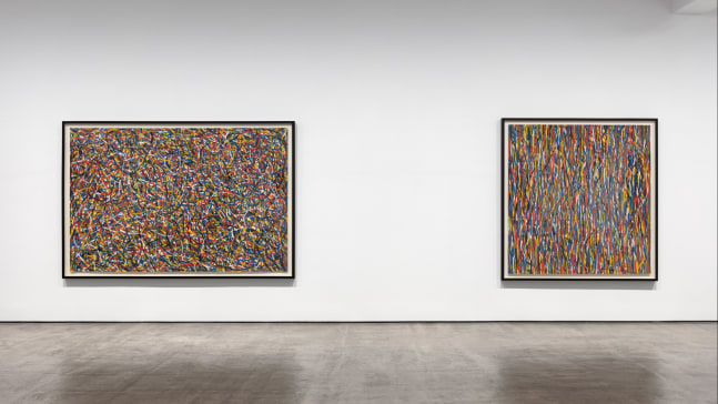 Installation view, Sol LeWitt, Large Gouaches, November 3 – December 15, 2018