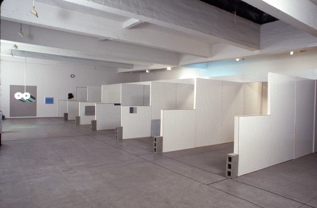 Installation view, 7 Grays, Paula Cooper Gallery, 521 W 21st Street, New York. January 8 - 9, 2002. © Dan Walsh. Courtesy Paula Cooper Gallery, New York.