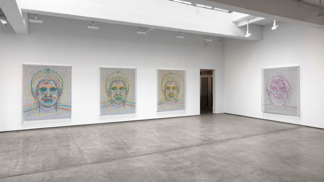 Installation view, Charles Gaines, May 3 – June 23, 2018