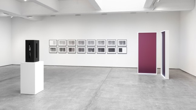 Installation view, Sol LeWitt and Liz Deschenes, September 8 – October 8, 2016