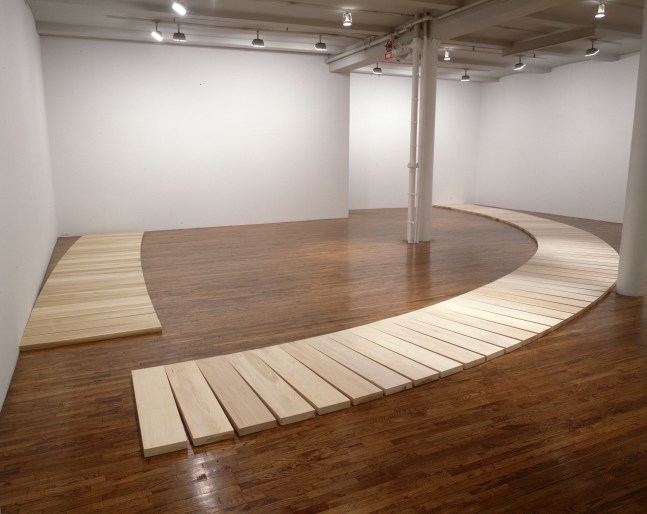 Installation view, Sculpture, Paula Cooper Gallery, 155 Wooster Street, New York, April 6 - 29, 1995. © 2025 Carl Andre / Artists Rights Society (ARS), New York. Courtesy Paula Cooper Gallery, New York. Photo: D. James Dee